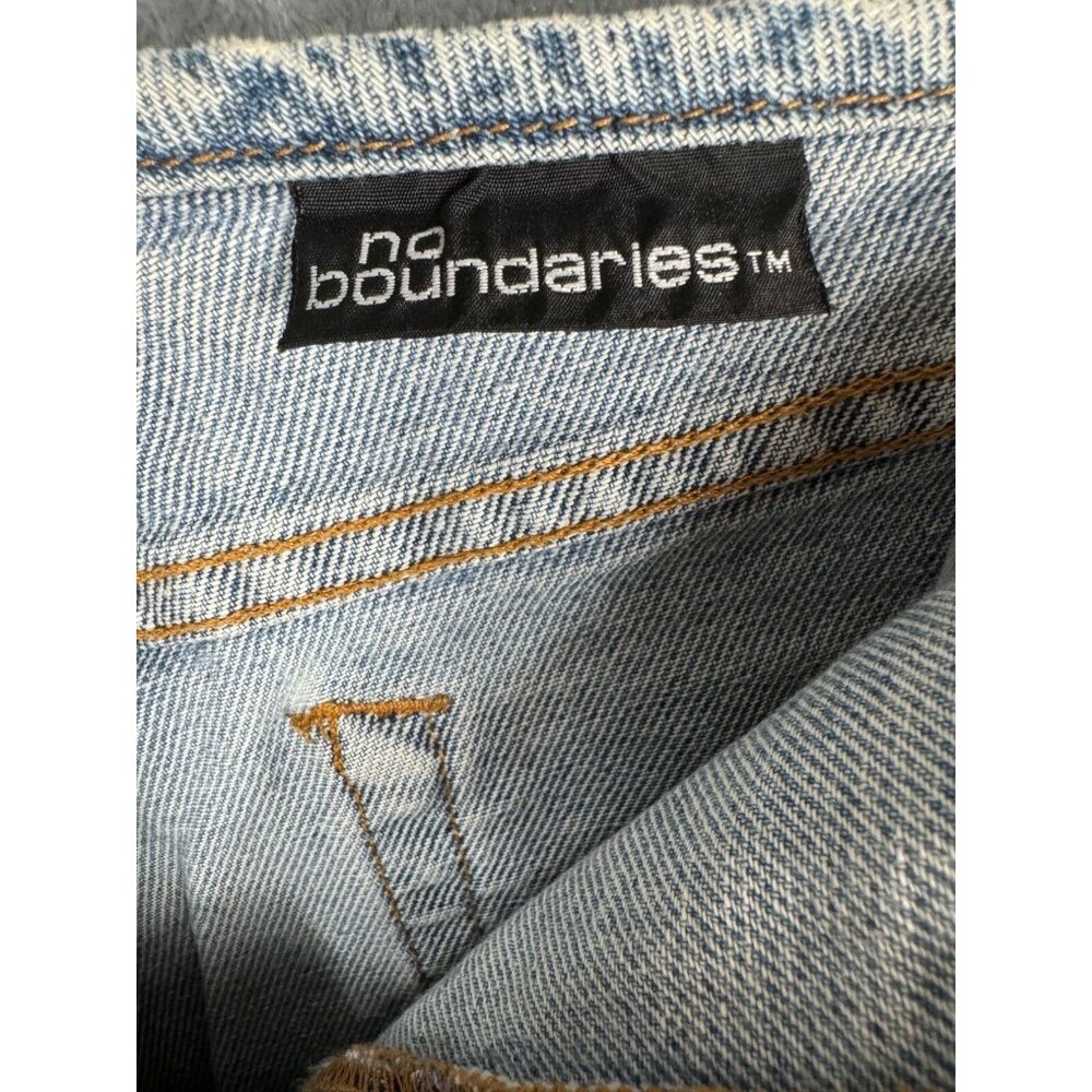 No Boundaries Denim Shorts Blue Adult 11 Pre-Owned - Picture 10 of 13